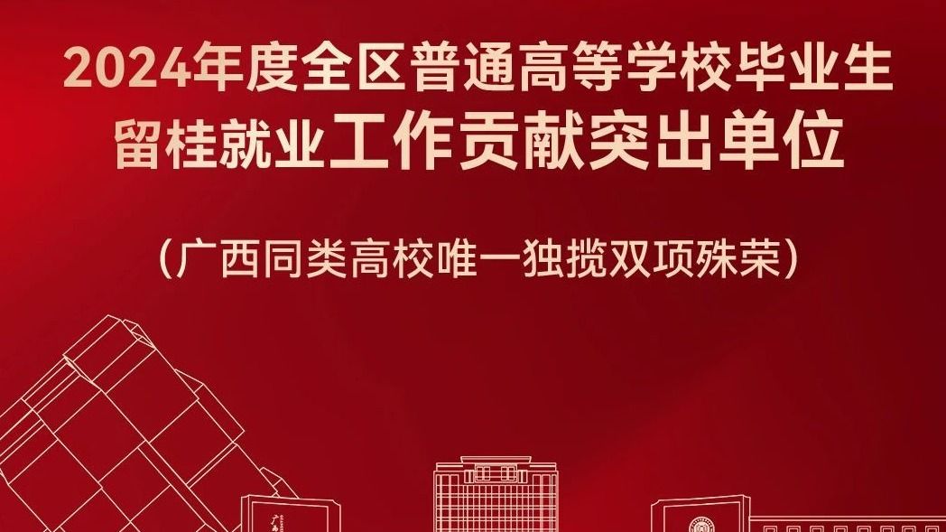 广西英华国际职业学院获就业“双突出”单位！广西同类院校唯一！