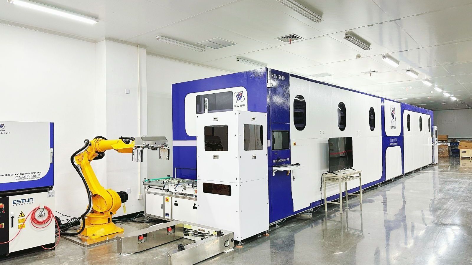 工业机器人校企合作实训室