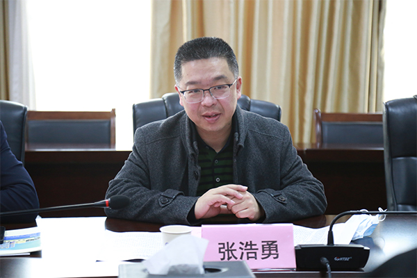 张浩勇局长指导工作