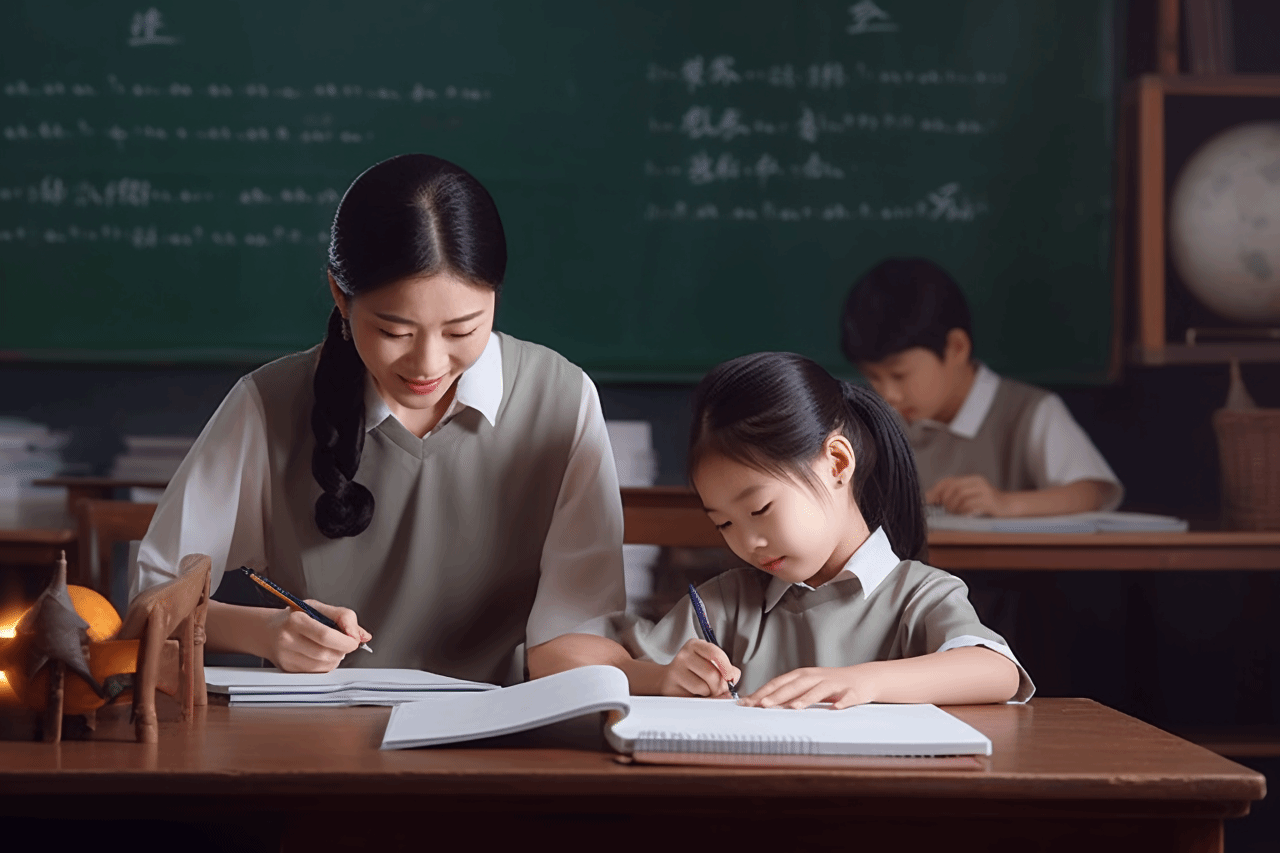 教师对孩子的教导