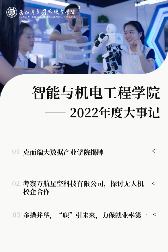 广西英华国际职业学院 | 智能与机电工程学院年度大事记