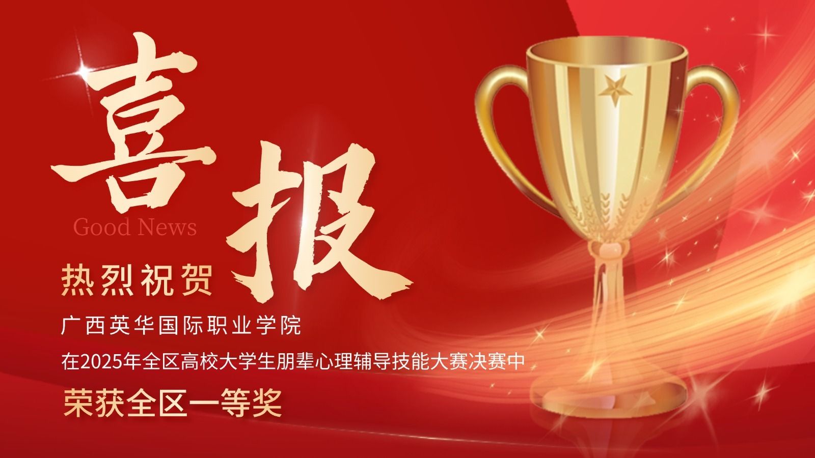 🥇83所高校参赛，广西英华斩获同类院校第一！