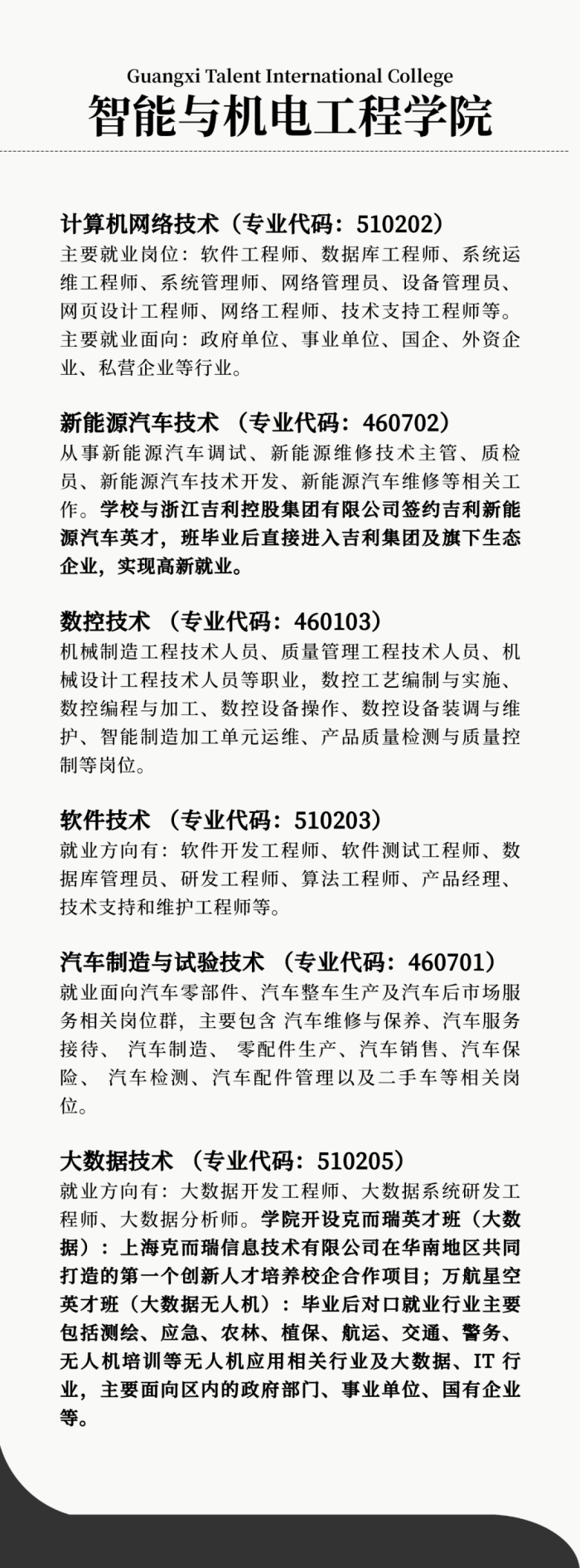 广西英华国际职业学院 | 智能与机电工程学院年度大事记