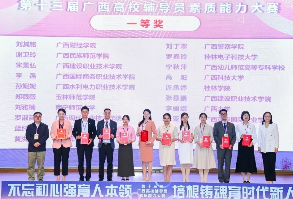 英华辅导员全区素质能力大赛一等奖背后的故事