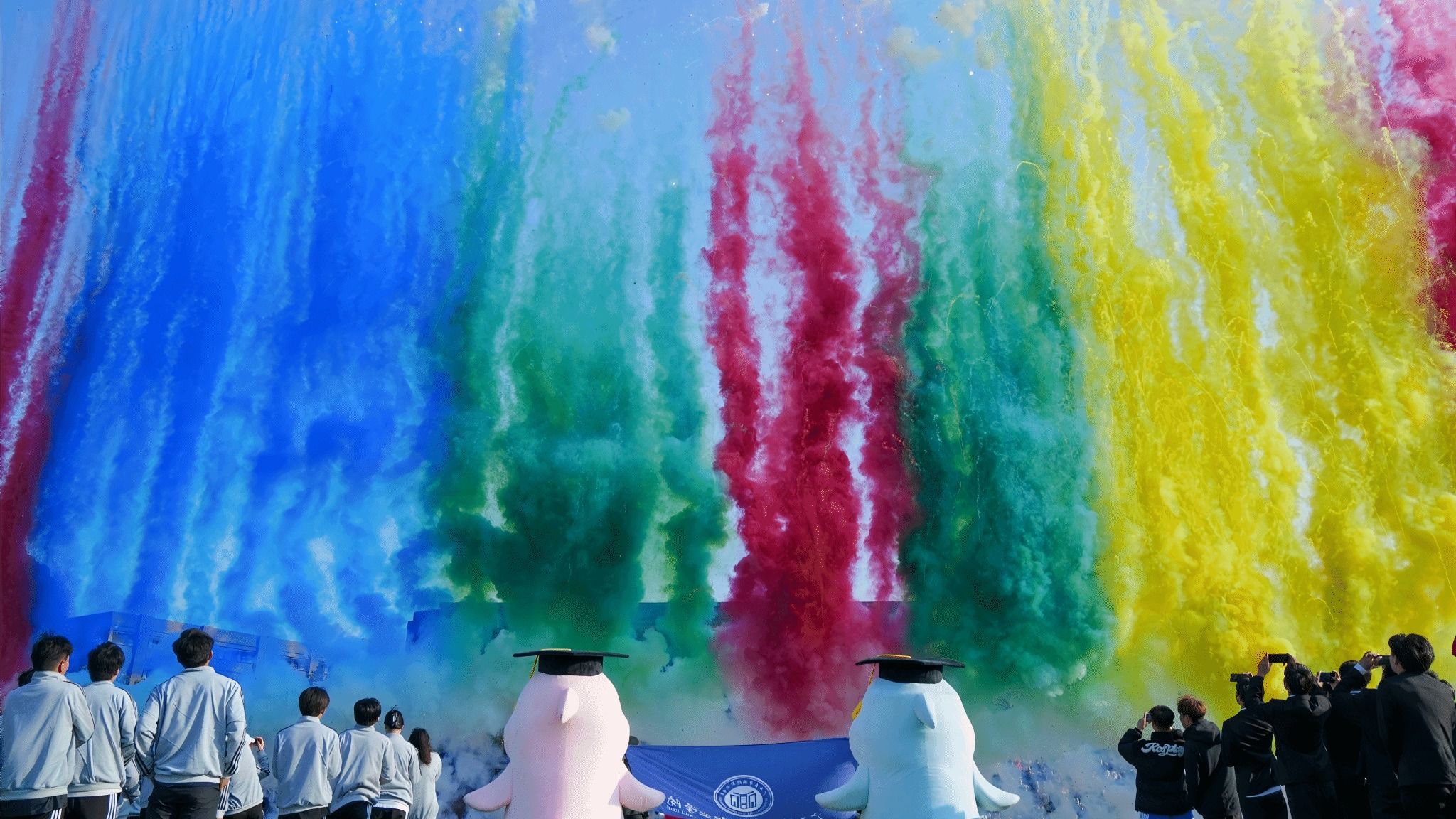 今日英华，当“燃”精彩！广西英华国际职业学院第七届校运会开幕！