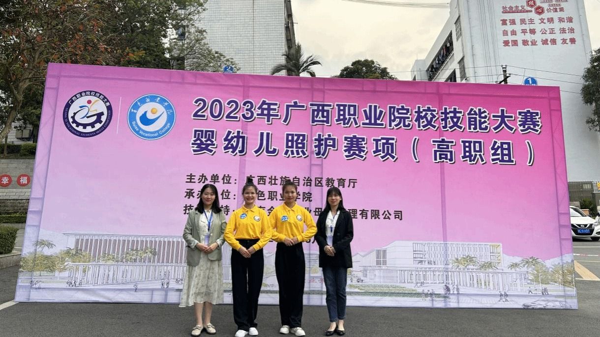 大健康学院获广西职业院校技能荣誉奖项